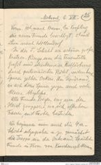 Seite 27, Tagebuch "Willendorf | Grabung 1927" (NHMW-PRAE-BBB-37)